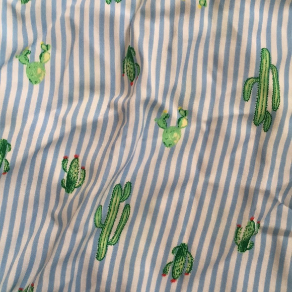 Cactus Spaghetti Strap Tank Top - Picture 4 of 5